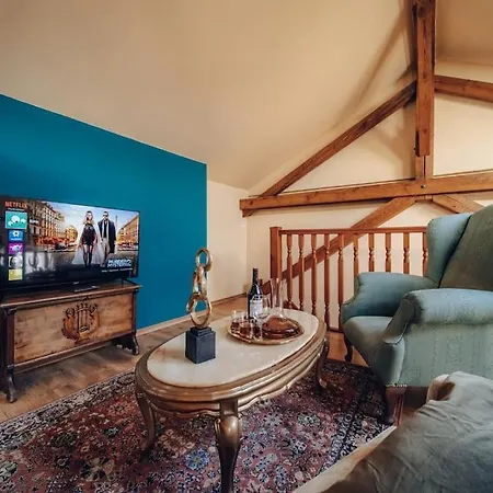 Magnificent Historical Penthouse In The Heart Of Apartmán *