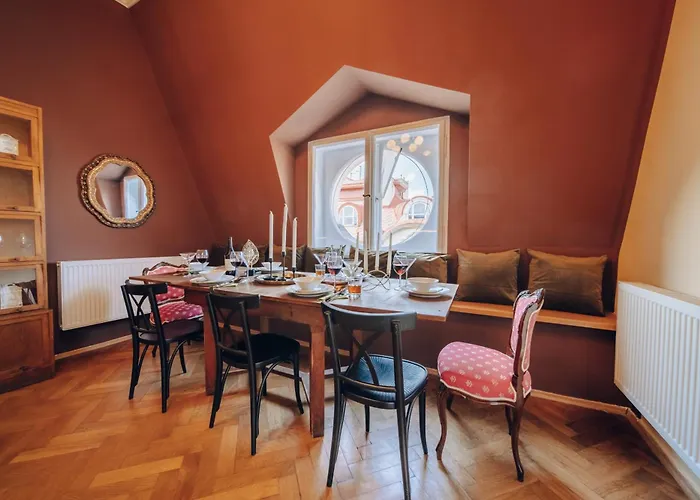 Magnificent Historical Penthouse In The Heart Of * Praha