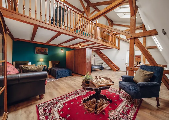 Magnificent Historical Penthouse In The Heart Of Praha